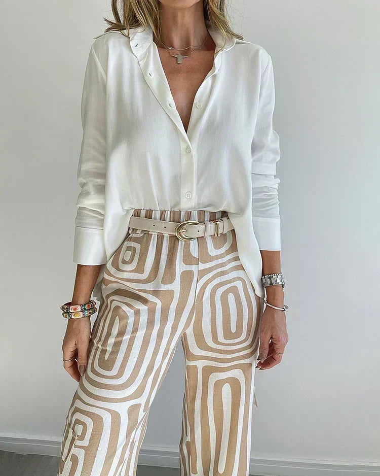 Holly | Relaxed Fit Linen Two Piece Set