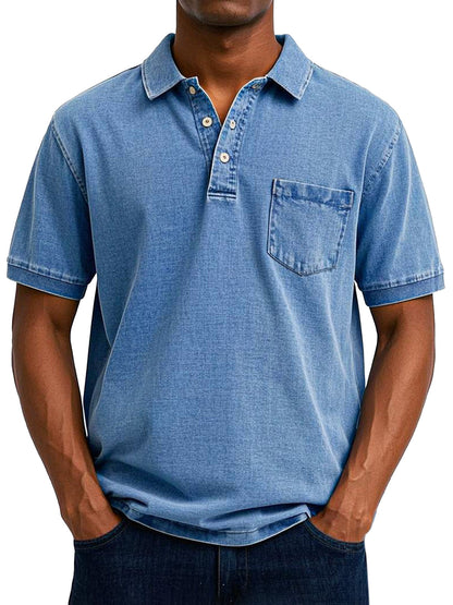 Flynn | Casual Relaxed Fit Cotton Polo Shirt