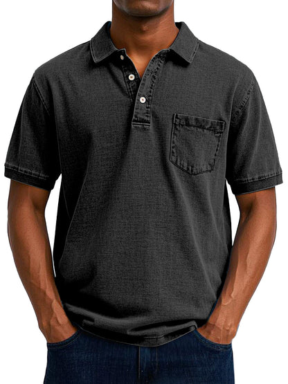 Flynn | Casual Relaxed Fit Cotton Polo Shirt