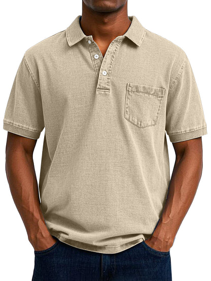 Flynn | Casual Relaxed Fit Cotton Polo Shirt