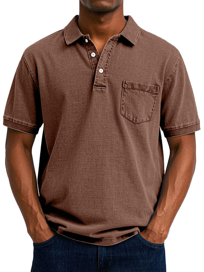 Flynn | Casual Relaxed Fit Cotton Polo Shirt