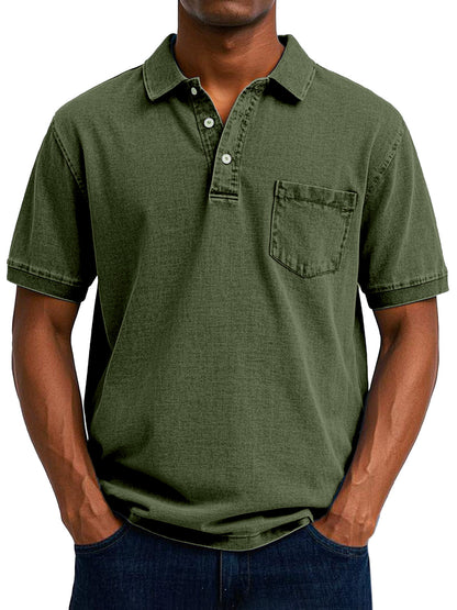 Flynn | Casual Relaxed Fit Cotton Polo Shirt