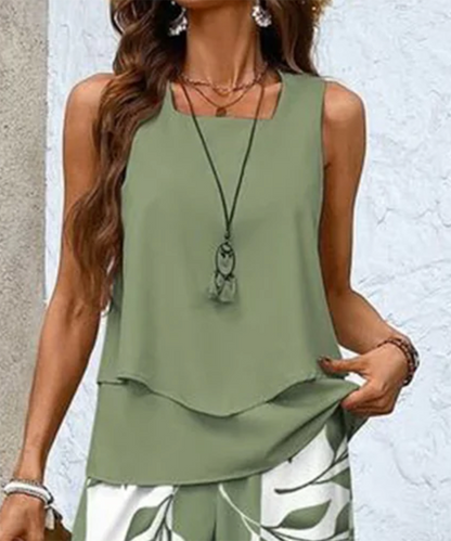 Uma | Elegant Relaxed Two Piece Matching Set