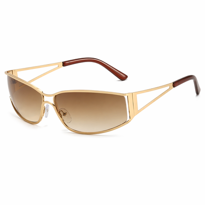 Lottie | Elegant Slim Frame Gradient Sunglasses