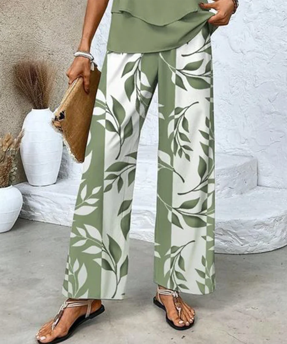 Uma | Elegant Relaxed Two Piece Matching Set