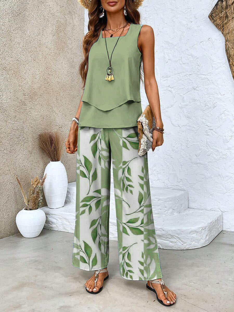 Uma | Elegant Relaxed Two Piece Matching Set