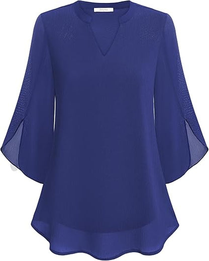 Sabine | Lightweight Layered Blouse