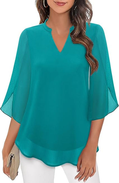 Sabine | Lightweight Layered Blouse