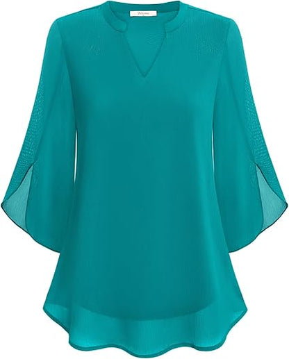 Sabine | Lightweight Layered Blouse