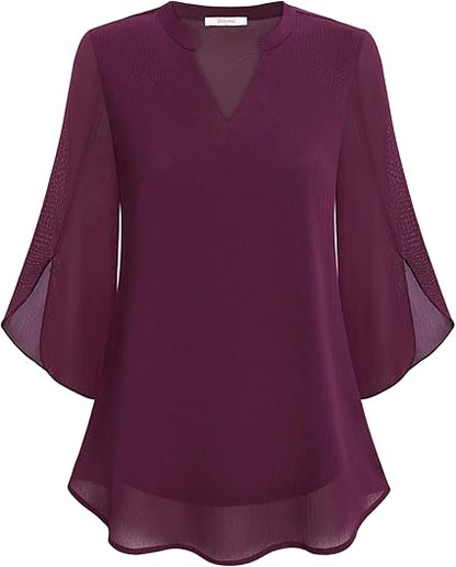 Sabine | Lightweight Layered Blouse