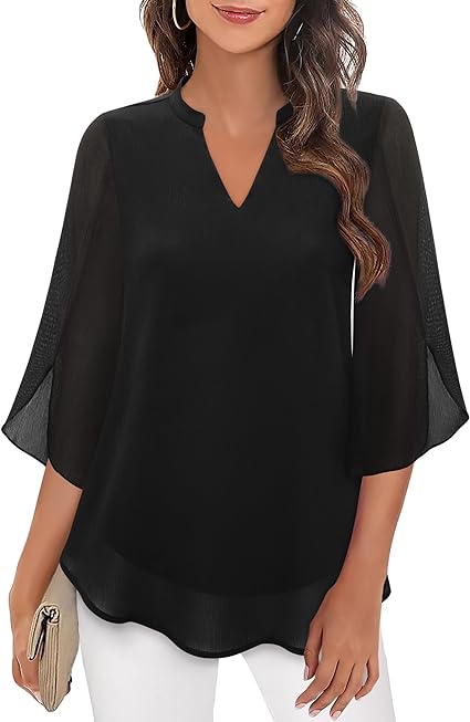 Sabine | Lightweight Layered Blouse