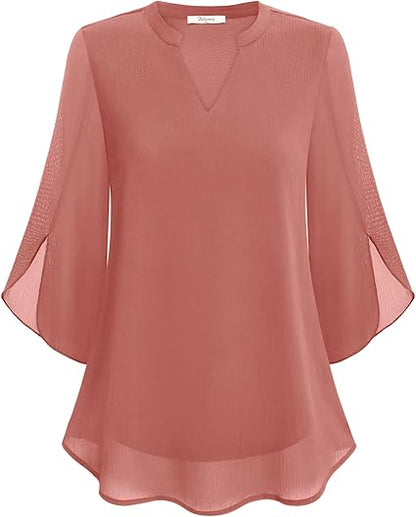 Sabine | Lightweight Layered Blouse