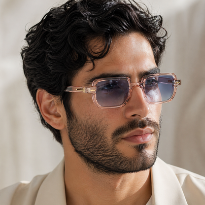 Hugo | Classic Square Frame Sunglasses with Tinted Lenses