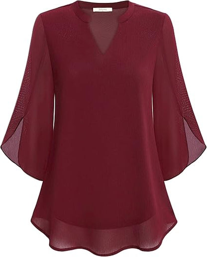Sabine | Lightweight Layered Blouse