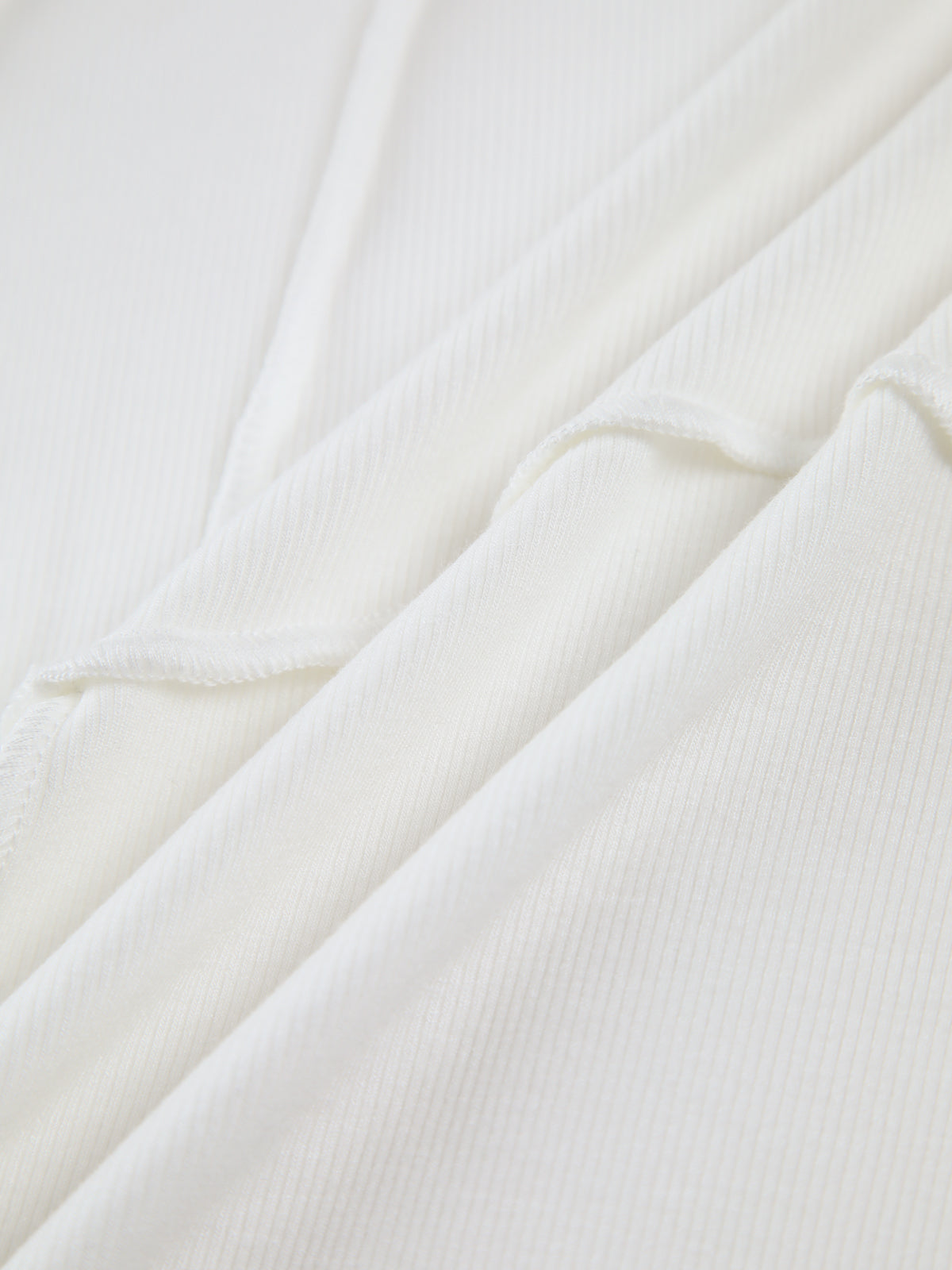 Una | Basic Long Sleeve Top with Piping Detail