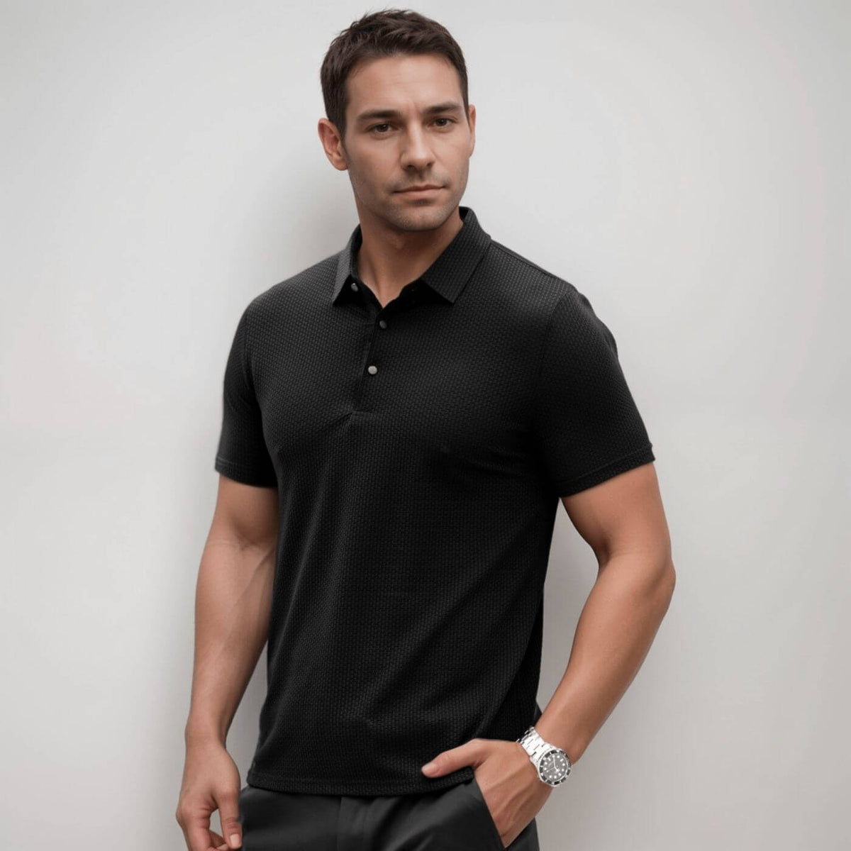 Beau | Breathable Cotton Pique Polo Shirt