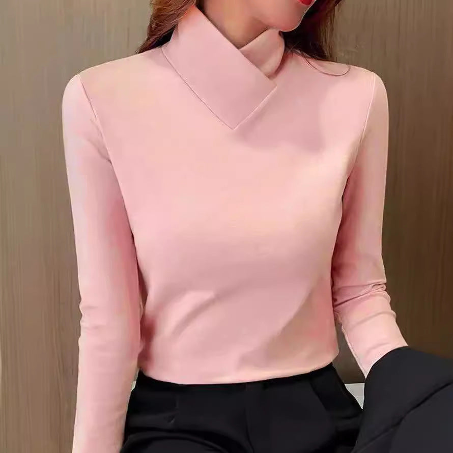 Willa | Elegant Turtleneck Long Sleeve Top