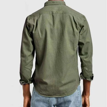 Alfie | Tailored Fit Cotton Button Up Shirt