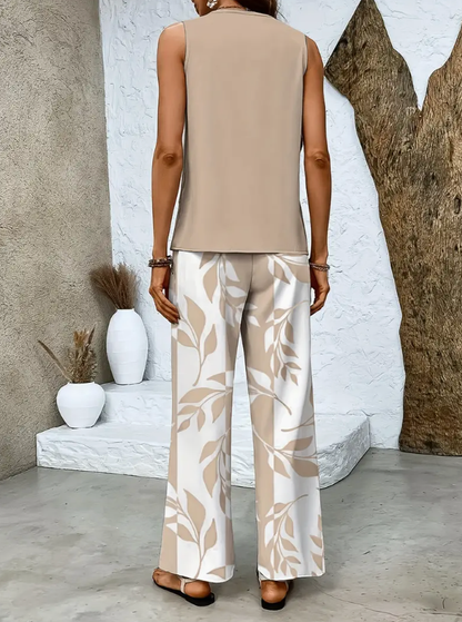 Uma | Elegant Relaxed Two Piece Matching Set