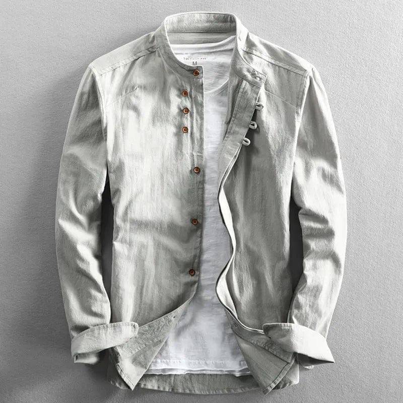 Isaac | Japanese Style Print Casual Shirt