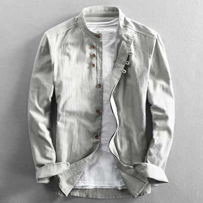 Isaac | Japanese Style Print Casual Shirt