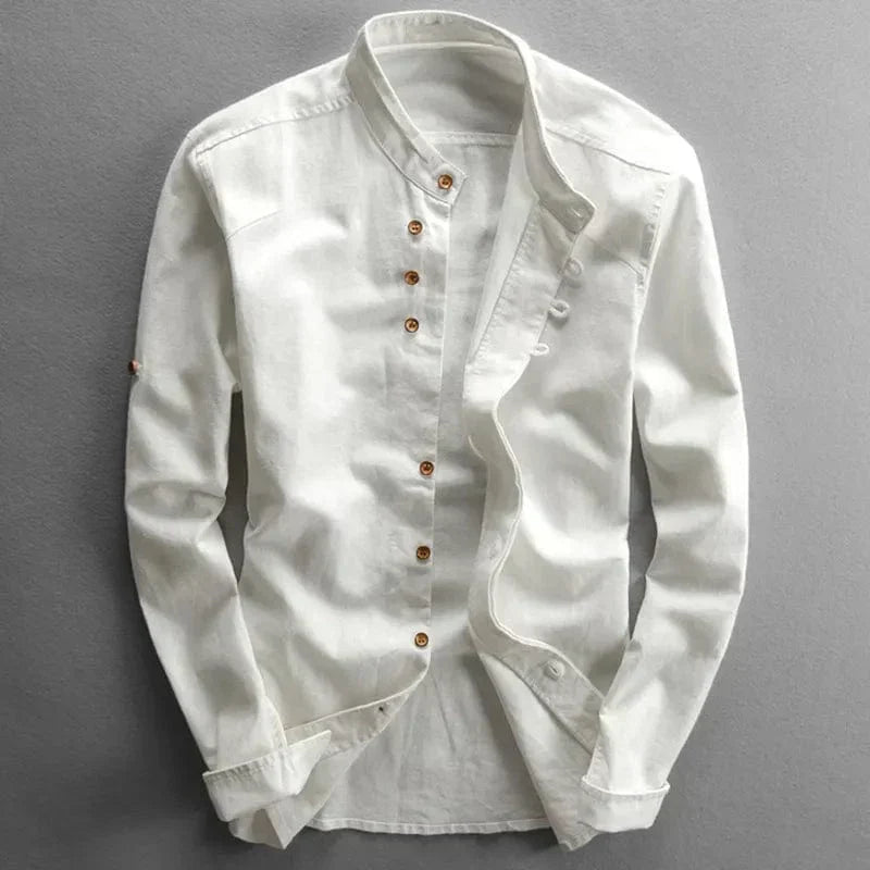 Isaac | Japanese Style Print Casual Shirt