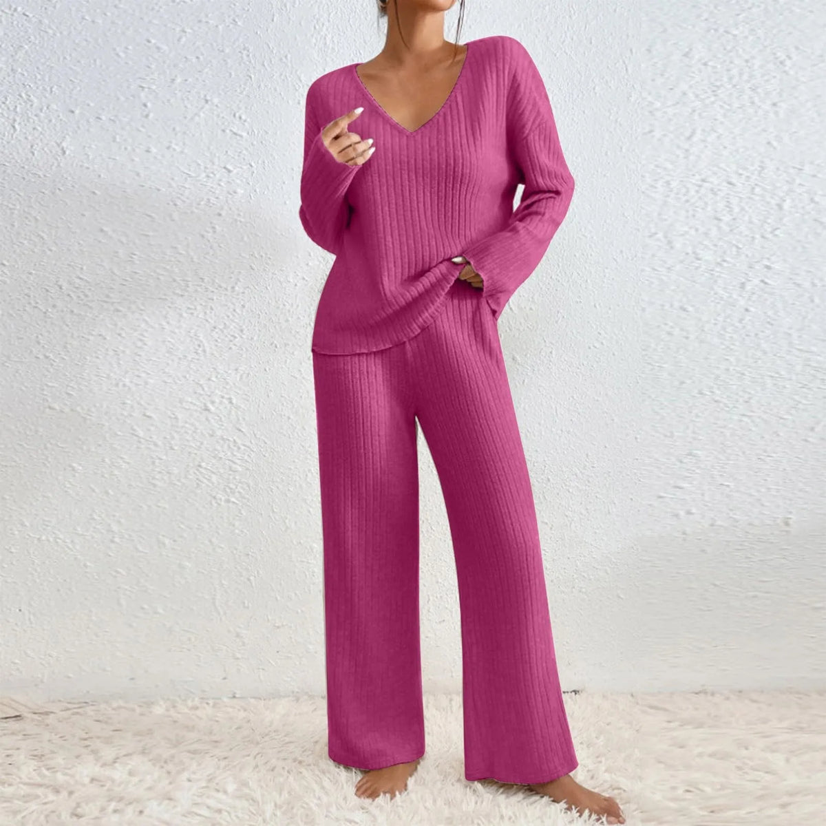 Luella | Merino Wool Knit Two Piece Set
