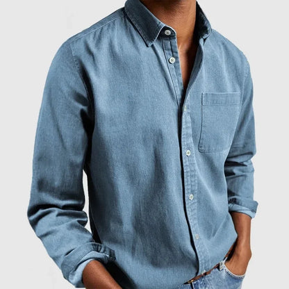 Alfie | Tailored Fit Cotton Button Up Shirt