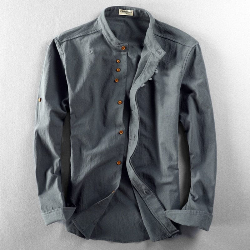 Isaac | Japanese Style Print Casual Shirt