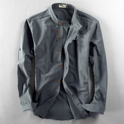 Isaac | Japanese Style Print Casual Shirt