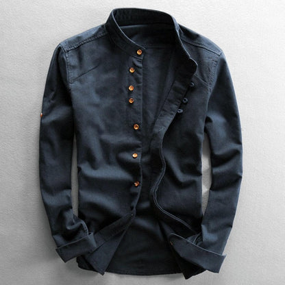 Isaac | Japanese Style Print Casual Shirt
