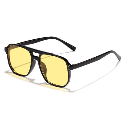 Arabella | Tortoiseshell Rectangle Sunglasses with Gradient Lenses