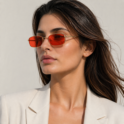 Winona | Slim Frame Rectangle Sunglasses