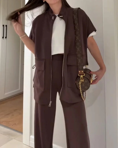Gemma | Simple Casual Matching Two Piece Set