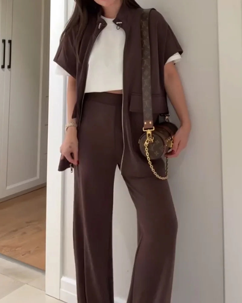 Gemma | Simple Casual Matching Two Piece Set