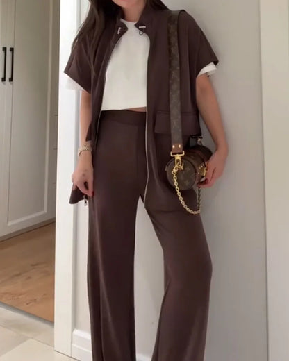 Gemma | Simple Casual Matching Two Piece Set