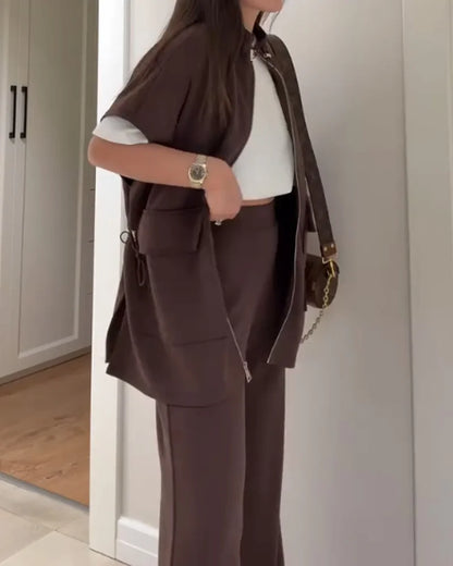 Gemma | Simple Casual Matching Two Piece Set