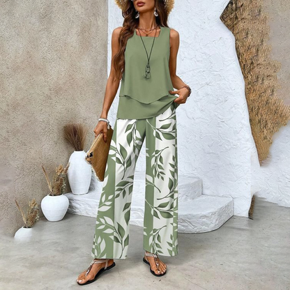 Uma | Elegant Relaxed Two Piece Matching Set