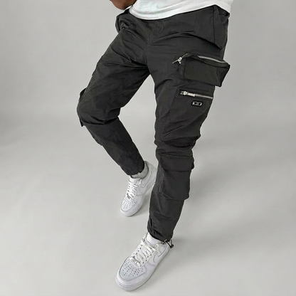 Tristan | Beltless Utility Cargo Pants