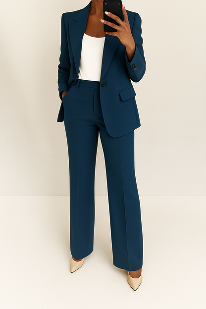 Rosa | Structured Tailored Two Piece Suit Set
