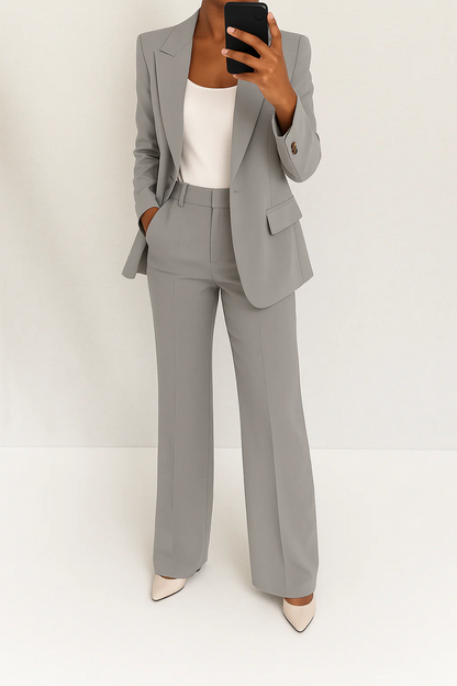 Rosa | Structured Tailored Two Piece Suit Set