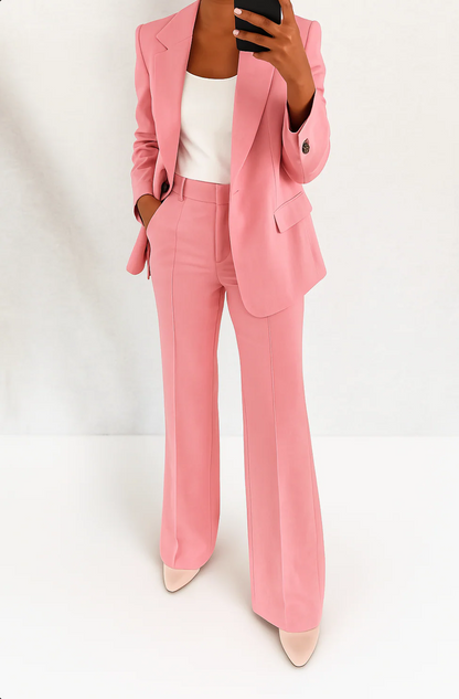 Rosa | Structured Tailored Two Piece Suit Set