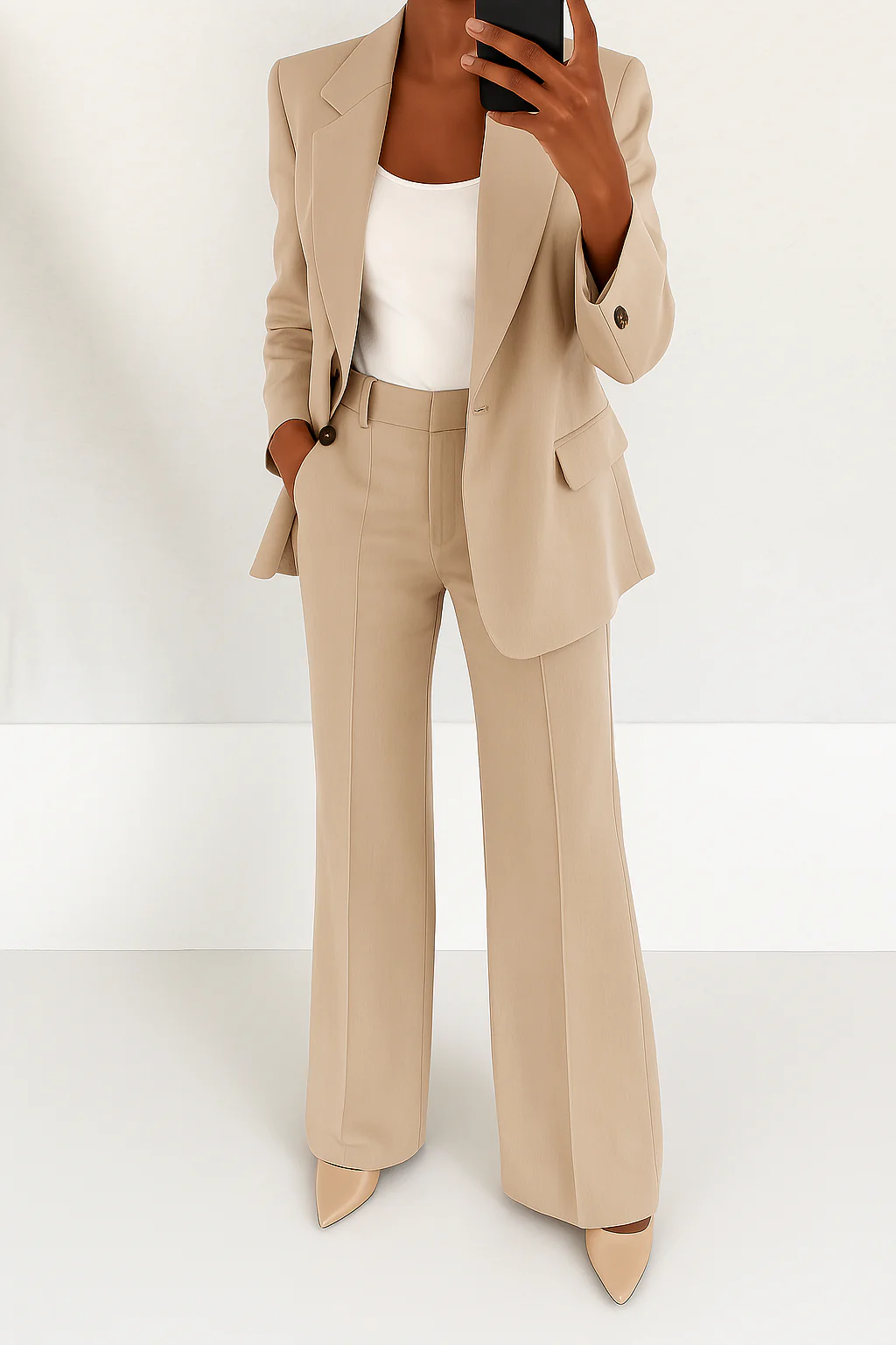 Rosa | Structured Tailored Two Piece Suit Set
