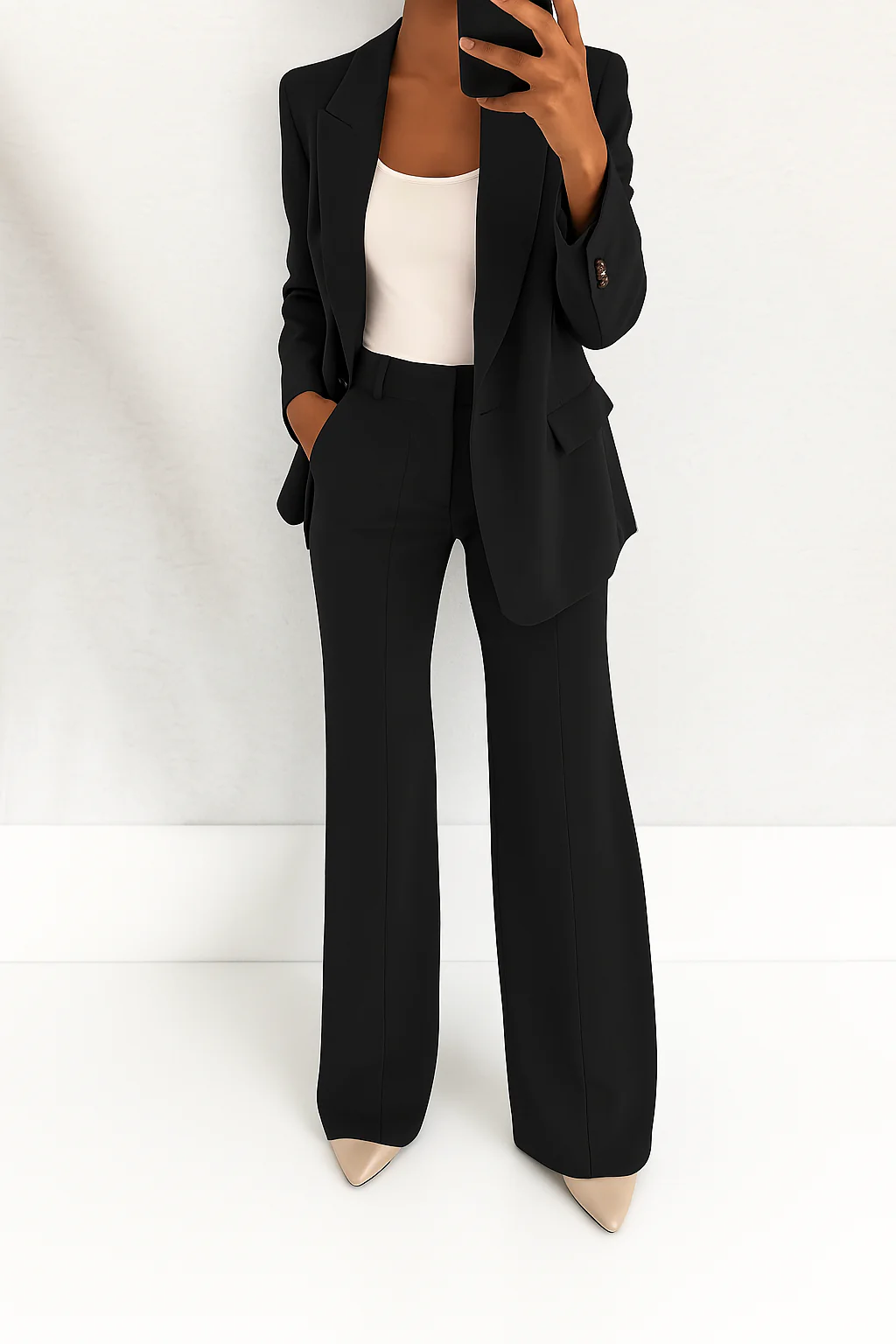 Rosa | Structured Tailored Two Piece Suit Set