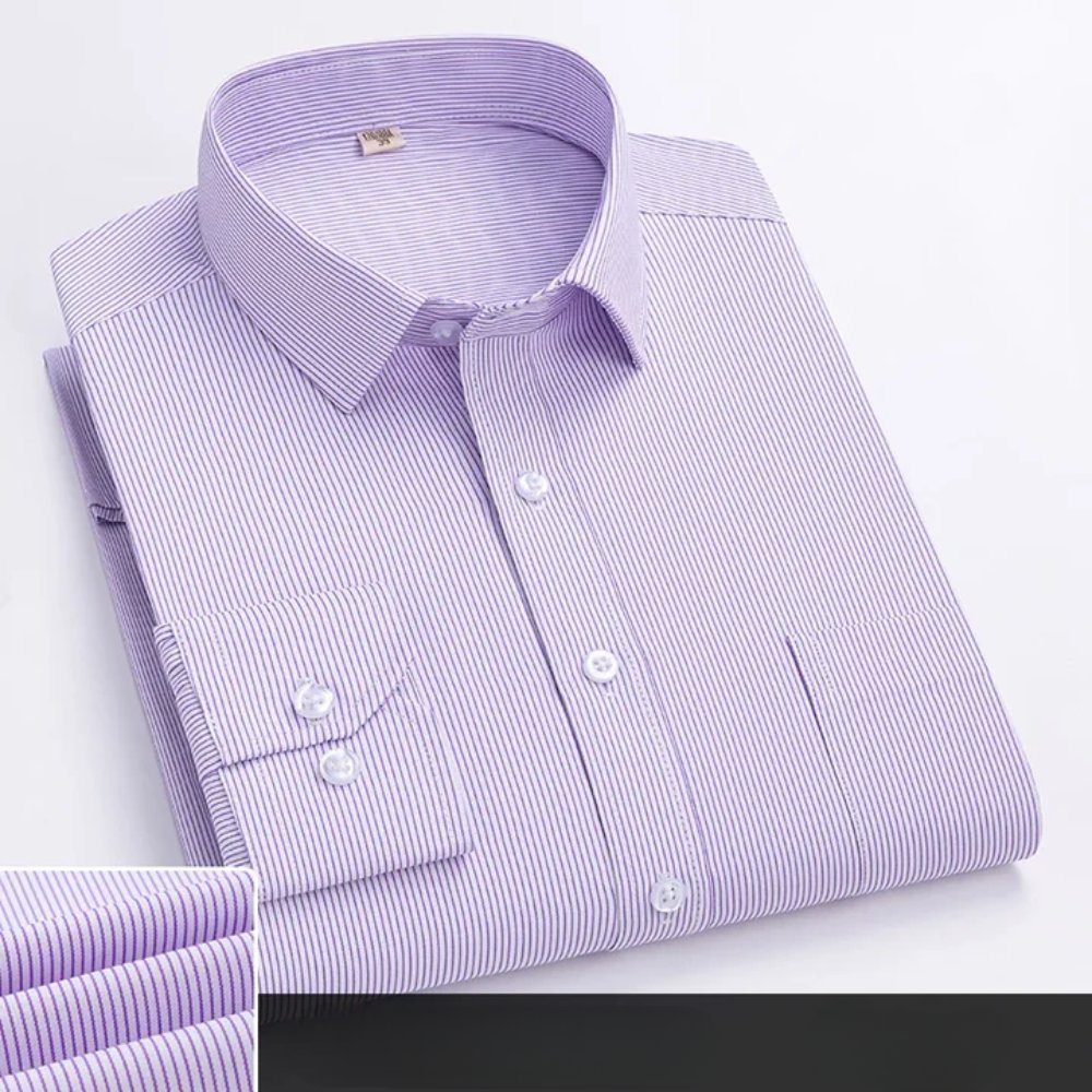 Rory | Long Sleeve Cotton Business Dress Shirt
