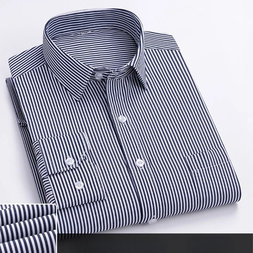Rory | Long Sleeve Cotton Business Dress Shirt