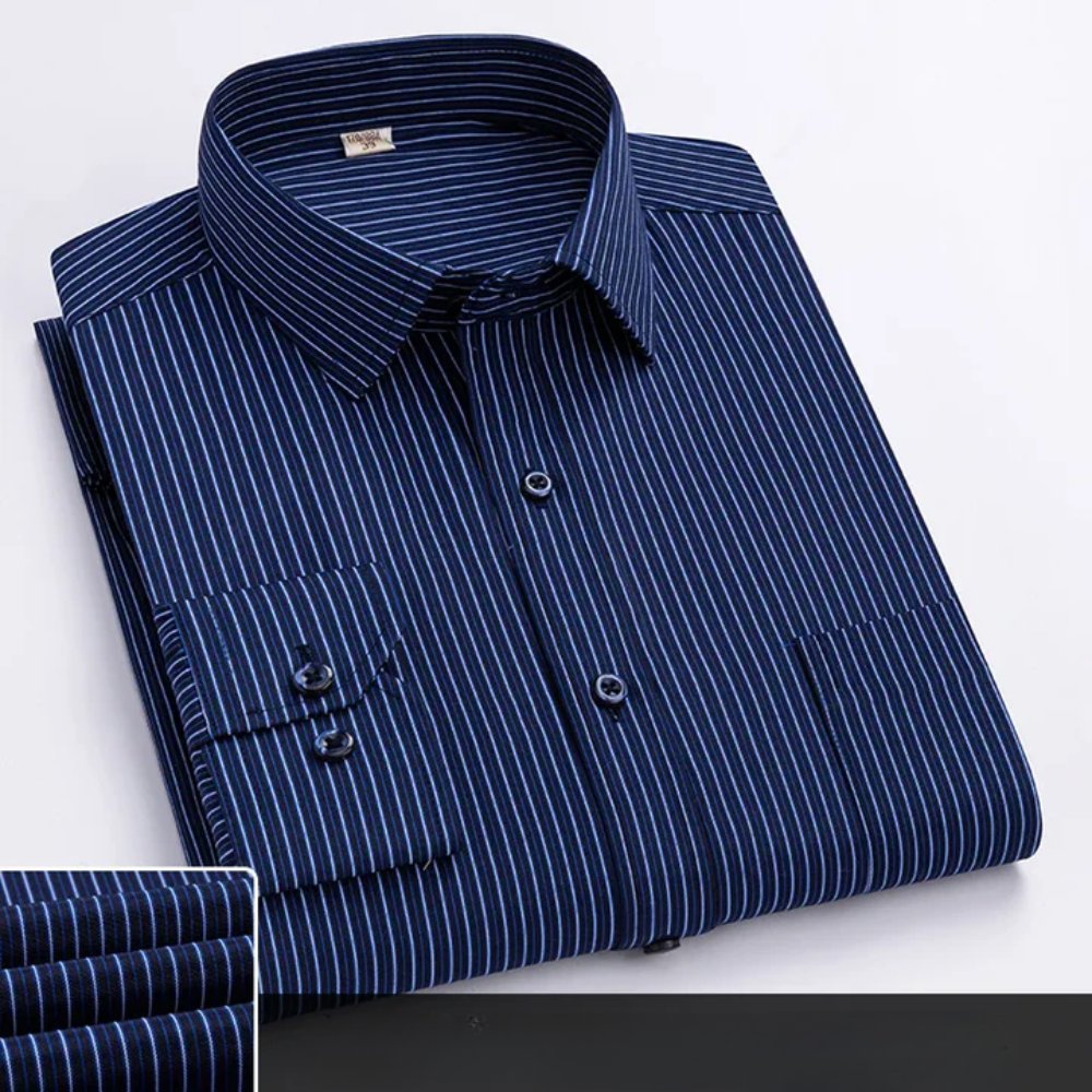 Rory | Long Sleeve Cotton Business Dress Shirt