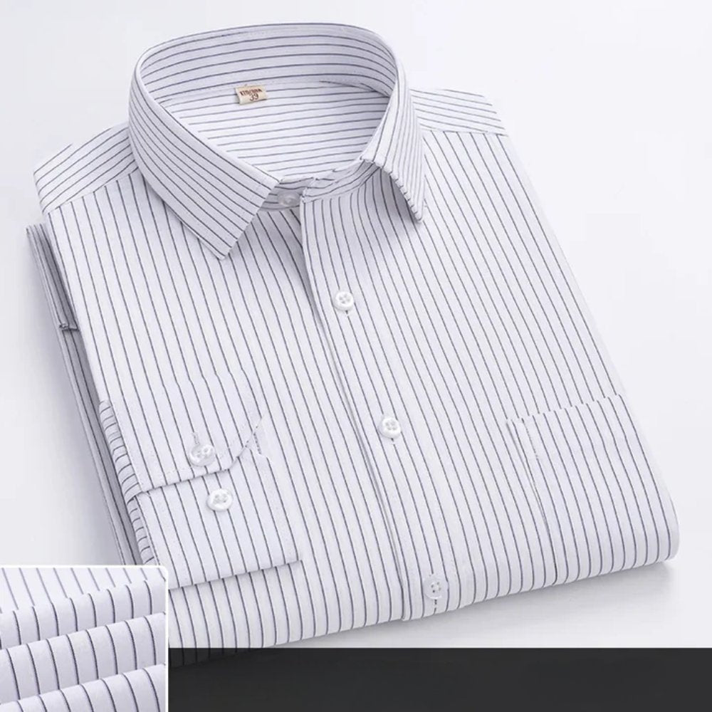 Rory | Long Sleeve Cotton Business Dress Shirt