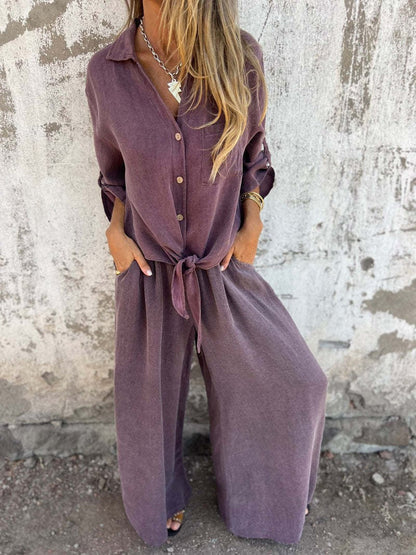 Bianca | Loose Fit Casual Two Piece Set
