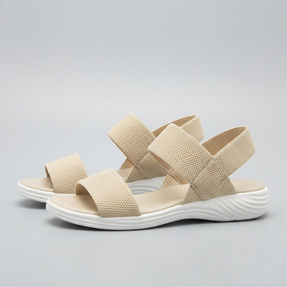 Elena | Comfort Wedge Sandals with Adjustable Straps